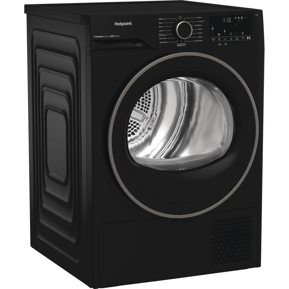 Hotpoint C HD 93M BB UK Heat Pump Tumble Dryer, 9kg, Black, A++ Rated - image 14
