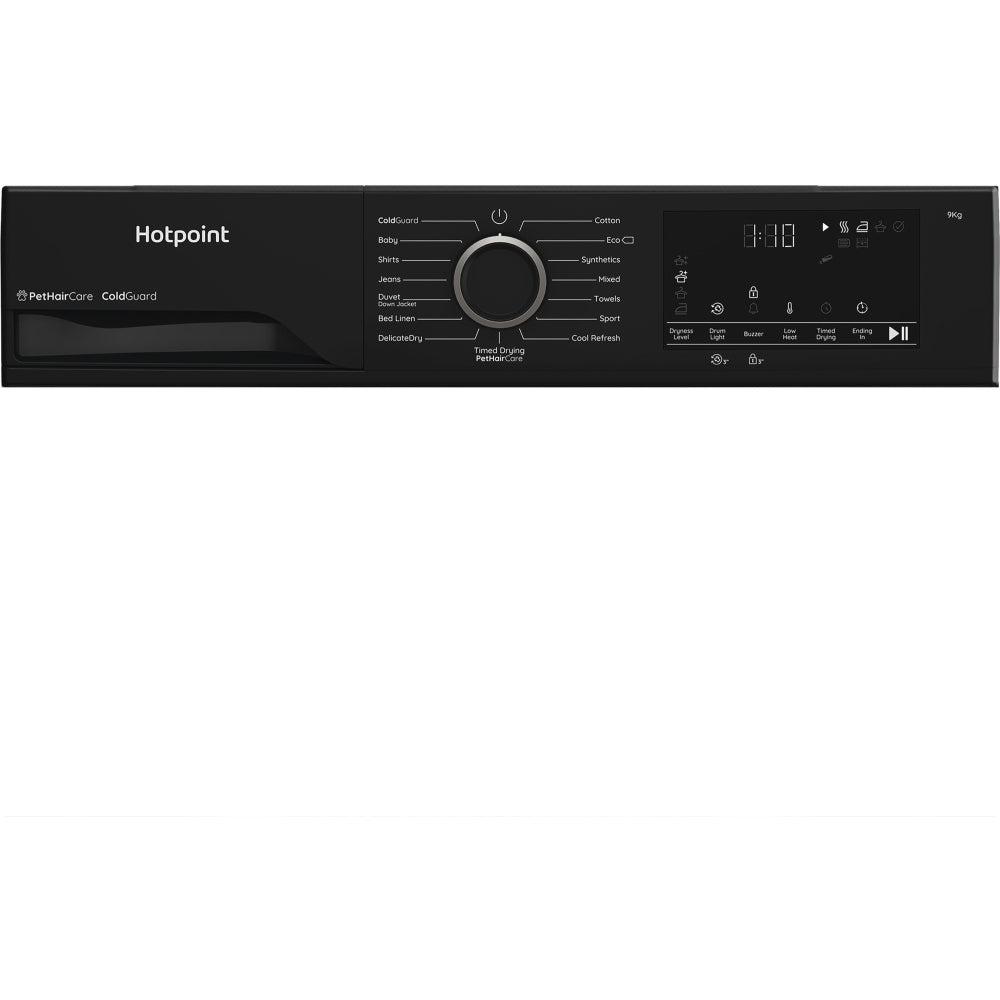 Hotpoint C HD 93M BB UK Heat Pump Tumble Dryer, 9kg, Black, A++ Rated - image 10