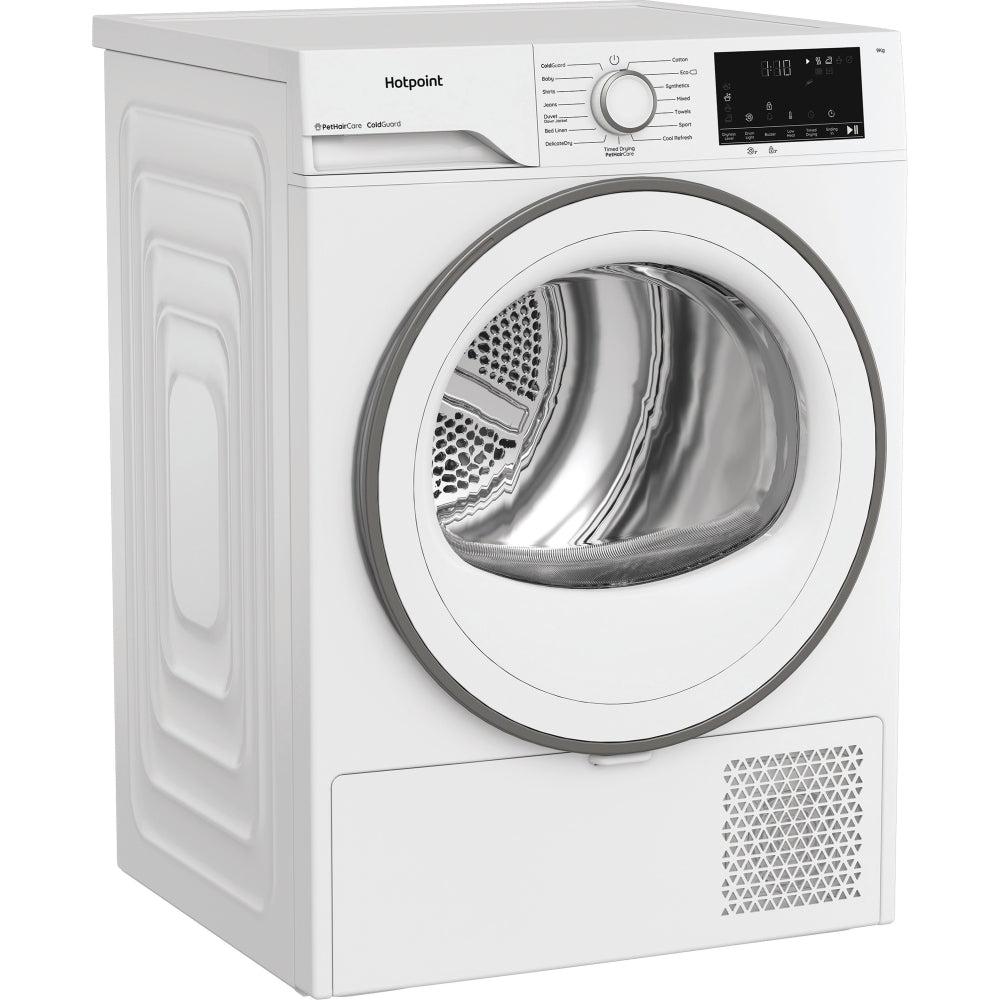 Hotpoint C HD 93M WW UK Heat Pump Tumble Dryer, 9kg, White, A++ Rated - image 4