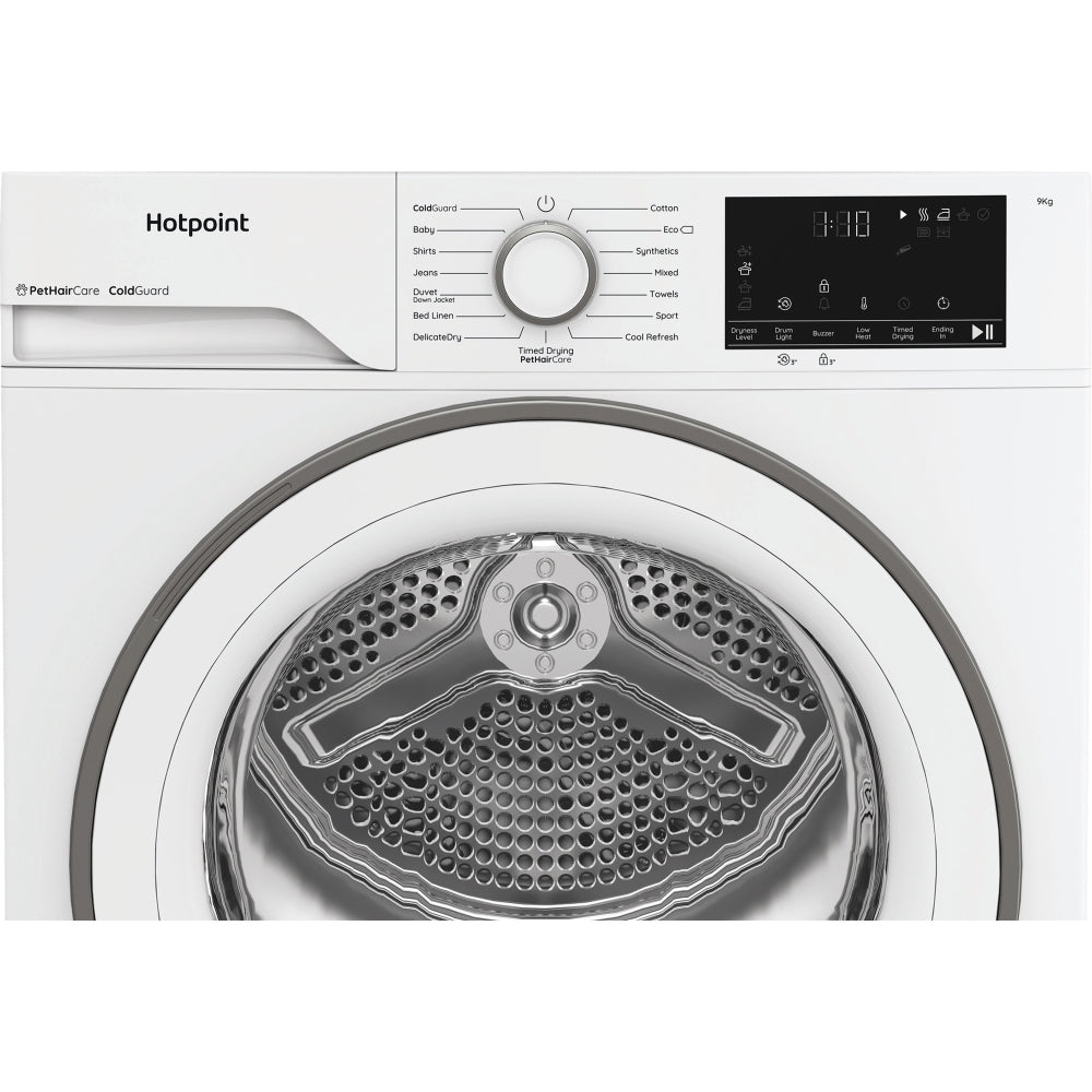 Hotpoint C HD 93M WW UK Heat Pump Tumble Dryer, 9kg, White, A++ Rated - image 6