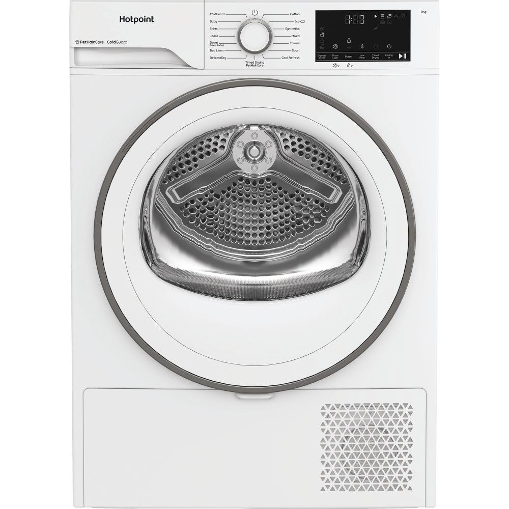 Hotpoint C HD 93M WW UK Heat Pump Tumble Dryer, 9kg, White, A++ Rated - image 1