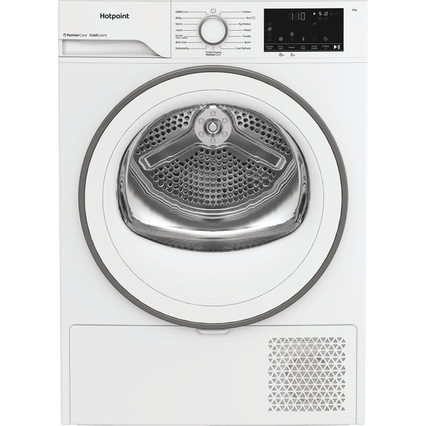 Hotpoint C HD 93M WW UK Heat Pump Tumble Dryer, 9kg, White, A++ Rated - image 1