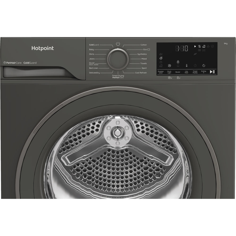 Hotpoint C HD 93M GG UK Heat Pump Tumble Dryer, 9kg, Grey, A++ Rated - image 11