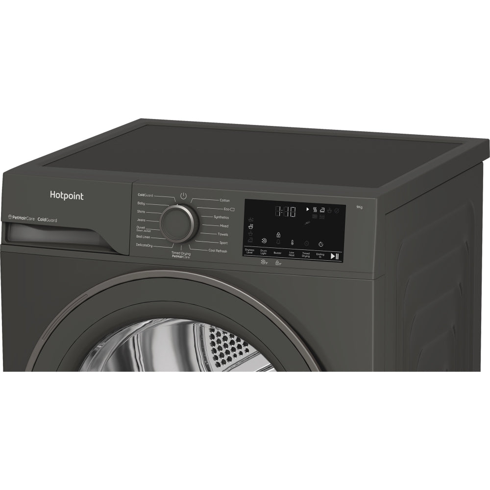 Hotpoint C HD 93M GG UK Heat Pump Tumble Dryer, 9kg, Grey, A++ Rated - image 10