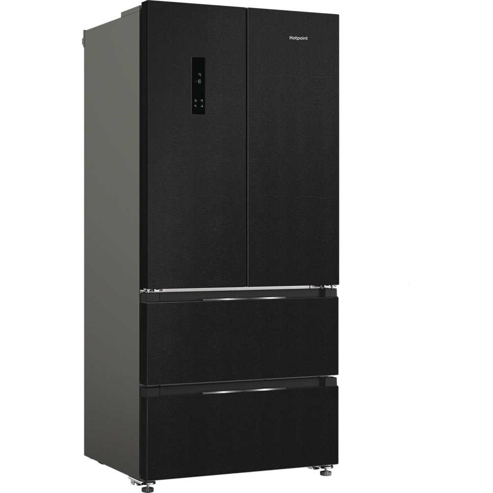 Hotpoint HPG2 6513 XK5E American Fridge Freezer, Black, D Rated, Non-Plumbed - image 13
