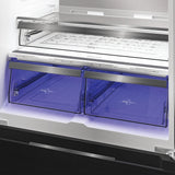 Hotpoint HPG2 6513 XK5E American Fridge Freezer, Black, D Rated, Non-Plumbed - image 3