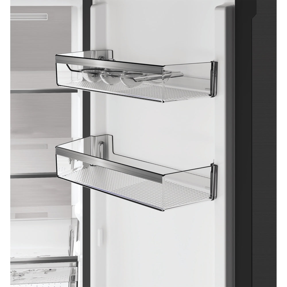 Hotpoint HPG2 6513 XK5E American Fridge Freezer, Black, D Rated, Non-Plumbed - image 4