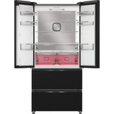 Hotpoint HPG2 6513 XK5E American Fridge Freezer, Black, D Rated, Non-Plumbed - image 6