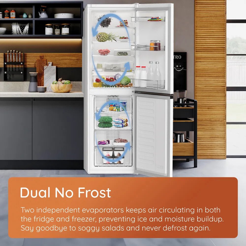 Hotpoint HPK 26403 XBR5UK No Frost Fridge Freezer, 70/30, Grey, D Rated - image 10