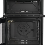 Hotpoint HDG6GDCB1 Gas Cooker with Double Oven, Black, A+ Rated - image 2