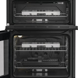 Hotpoint HDG6GDCB1 Gas Cooker with Double Oven, Black, A+ Rated - image 4
