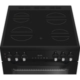 Hotpoint HTE6VDCB1 Ceramic Electric Cooker with Separate Grill, Black, A Rated - image 2