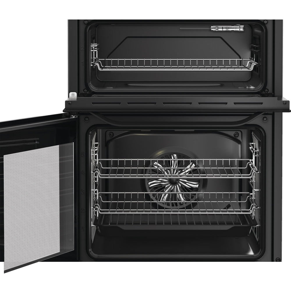 Hotpoint HTE6VDCB1 Ceramic Electric Cooker with Separate Grill, Black, A Rated - image 3