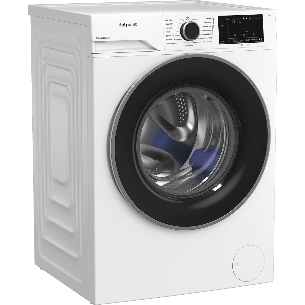 Hotpoint HBWH 93 CARE UK Washing Machine, 9kg, 1400 Spin, White, A Rated - image 5
