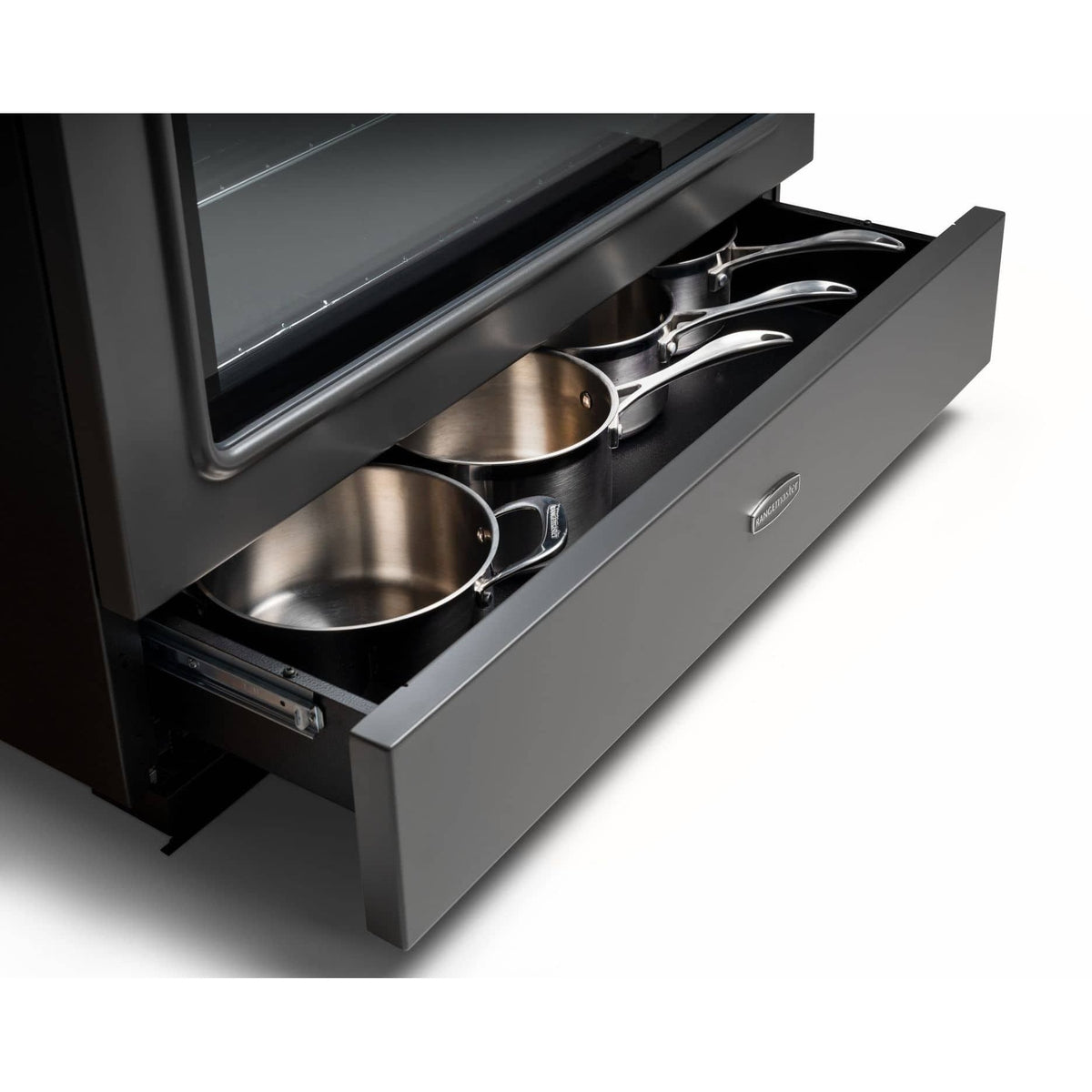 Rangemaster PROP90FXDFFGB/C Professional Plus FX Black / Chrome 90cm Dual Fuel Range Cooker - product image 14