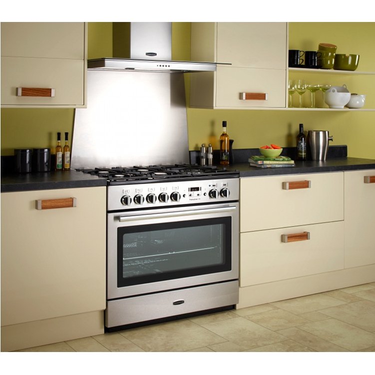Rangemaster PROP90FXDFFGB/C Professional Plus FX Black / Chrome 90cm Dual Fuel Range Cooker - product image 15