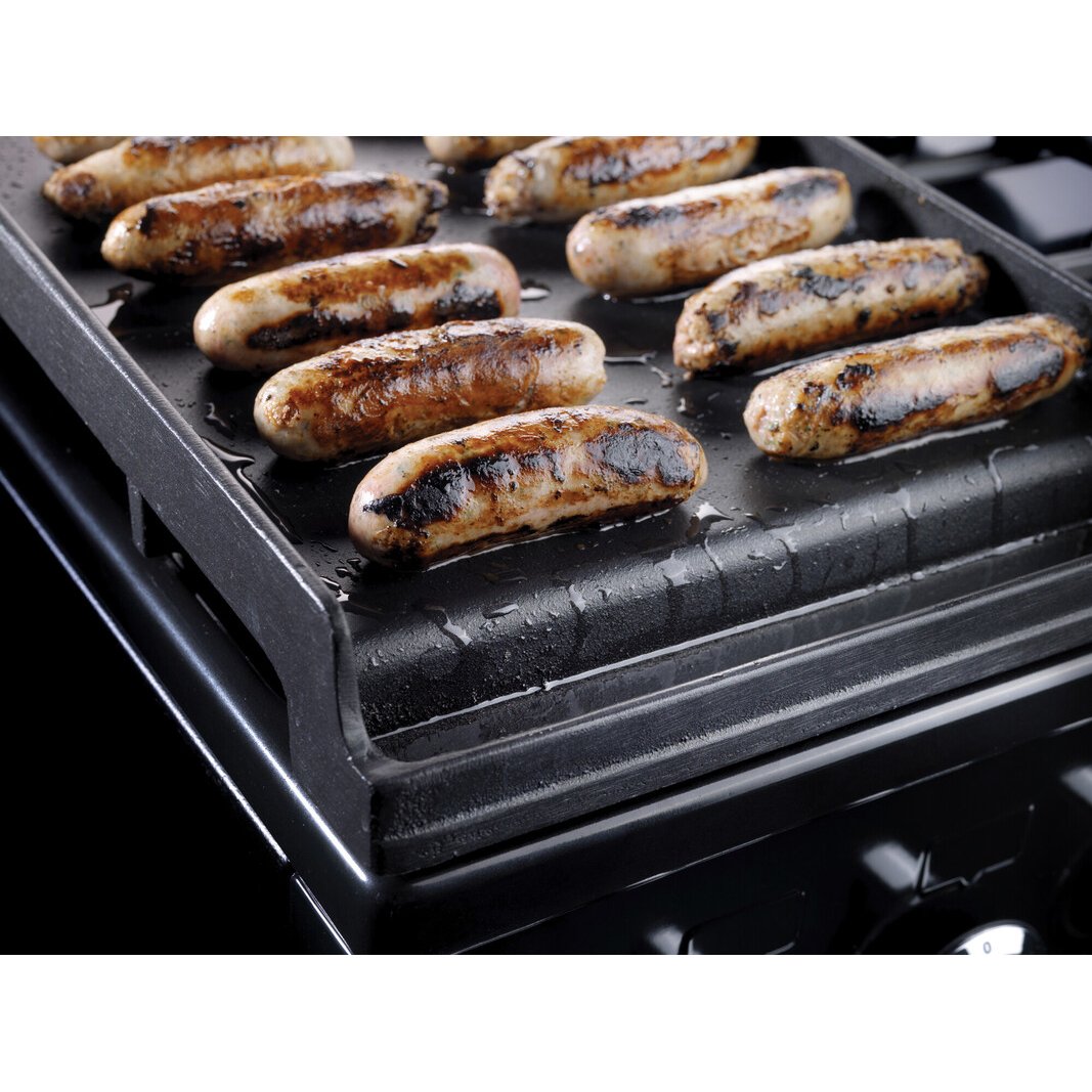 Rangemaster PROP90FXDFFGB/C Professional Plus FX Black / Chrome 90cm Dual Fuel Range Cooker - product image 3