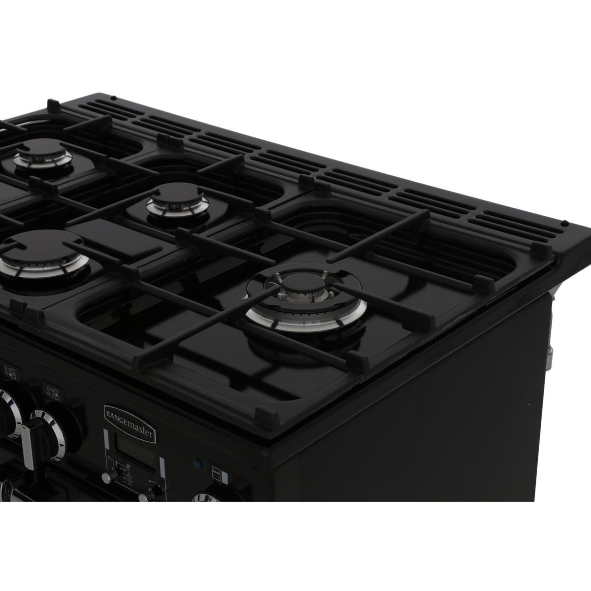 Rangemaster PROP90DFFGB/C Professional Plus Black / Chrome 90cm Dual Fuel Range Cooker - product image 15