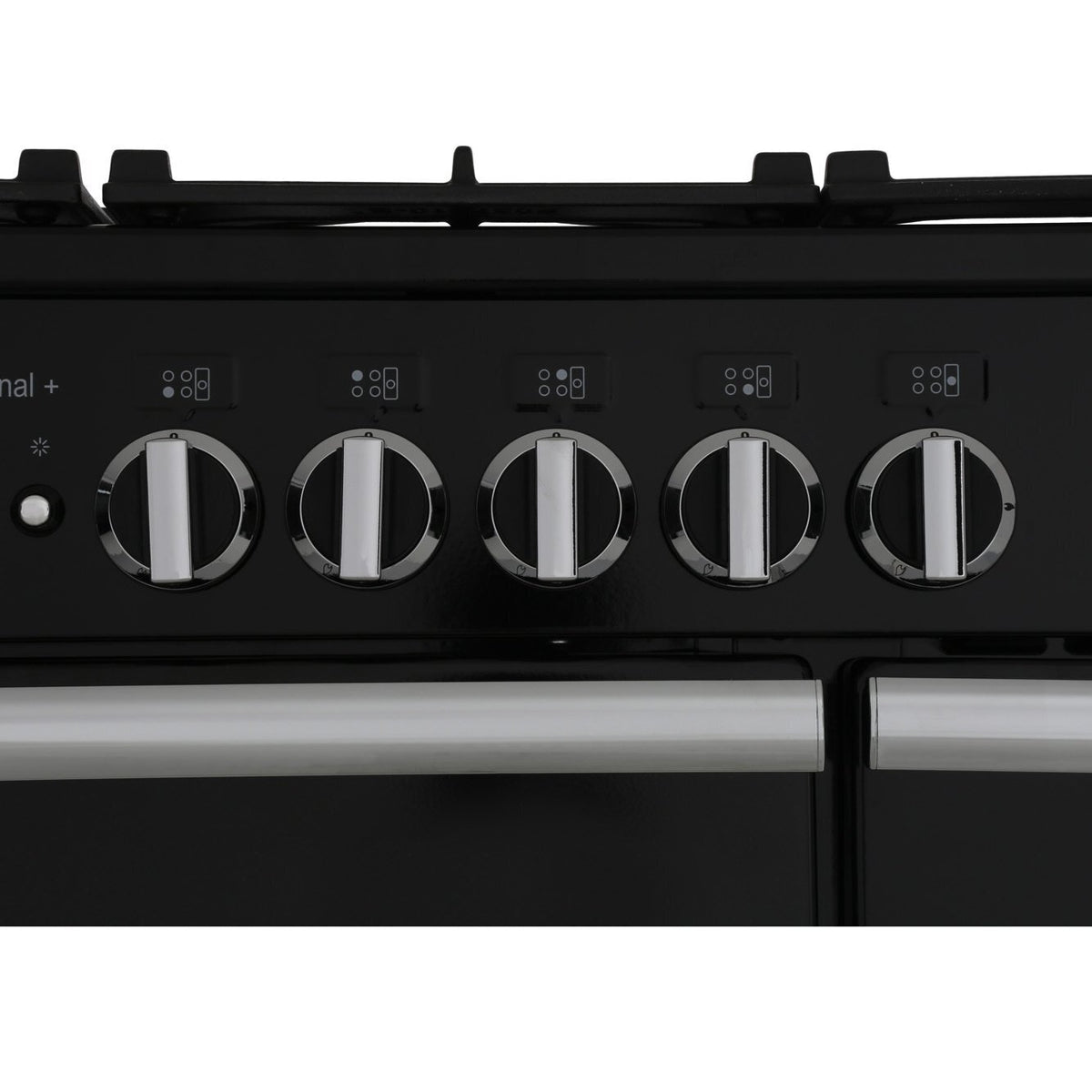 Rangemaster PROP90DFFGB/C Professional Plus Black / Chrome 90cm Dual Fuel Range Cooker - product image 8