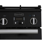 Rangemaster PROP90DFFGB/C Professional Plus Black / Chrome 90cm Dual Fuel Range Cooker - product image 9