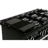 Rangemaster PROP110DFFCR/C Professional Plus Cream / Chrome 110cm Dual Fuel Range Cooker - product image 11