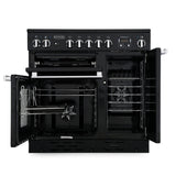 Rangemaster PROP90EIGB/C Professional Plus Black / Chrome 90cm Induction Range Cooker - product image 2