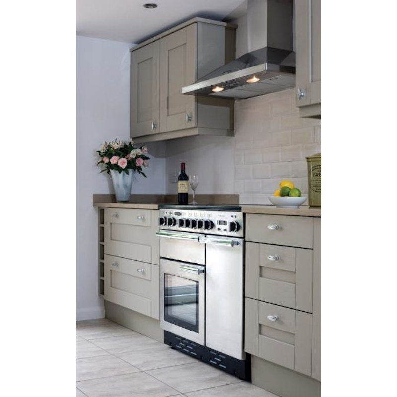 Rangemaster PROP90EIGB/C Professional Plus Black / Chrome 90cm Induction Range Cooker - product image 16