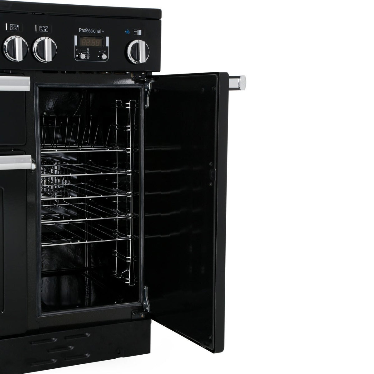 Rangemaster PROP90EIGB/C Professional Plus Black / Chrome 90cm Induction Range Cooker - product image 5