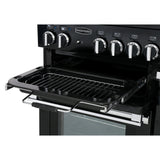 Rangemaster PROP90EIGB/C Professional Plus Black / Chrome 90cm Induction Range Cooker - product image 6