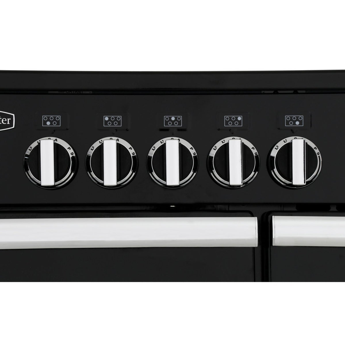 Rangemaster PROP90EIGB/C Professional Plus Black / Chrome 90cm Induction Range Cooker - product image 8