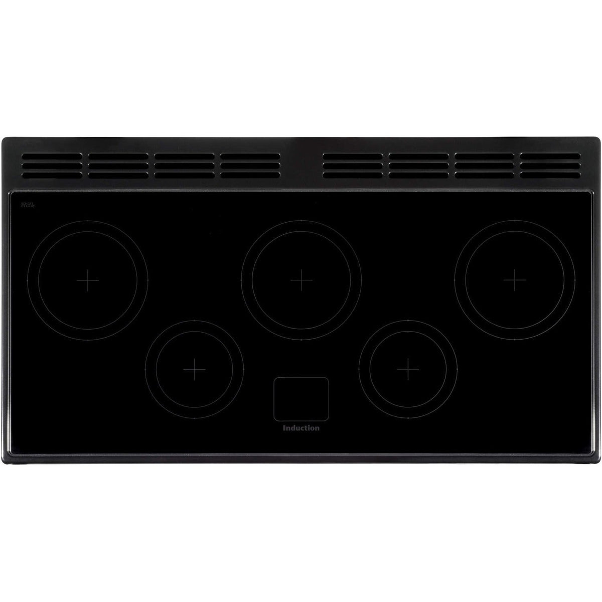 Rangemaster PROP110EIGB/C Professional Plus Black / Chrome 110cm Induction Range Cooker - product image 2