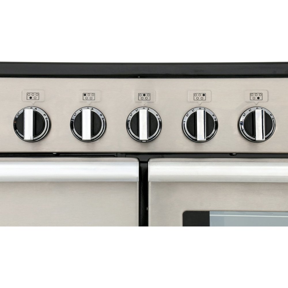 Rangemaster PROP110EIGB/C Professional Plus Black / Chrome 110cm Induction Range Cooker - product image 10