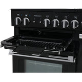 Rangemaster PROP90ECCY/C Professional Plus Cranberry / Chrome 90cm Ceramic Range Cooker - product image 3