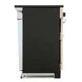 Rangemaster PROP110ECCY/C Professional Plus Cranberry / Chrome 110cm Ceramic Range Cooker - product image 15