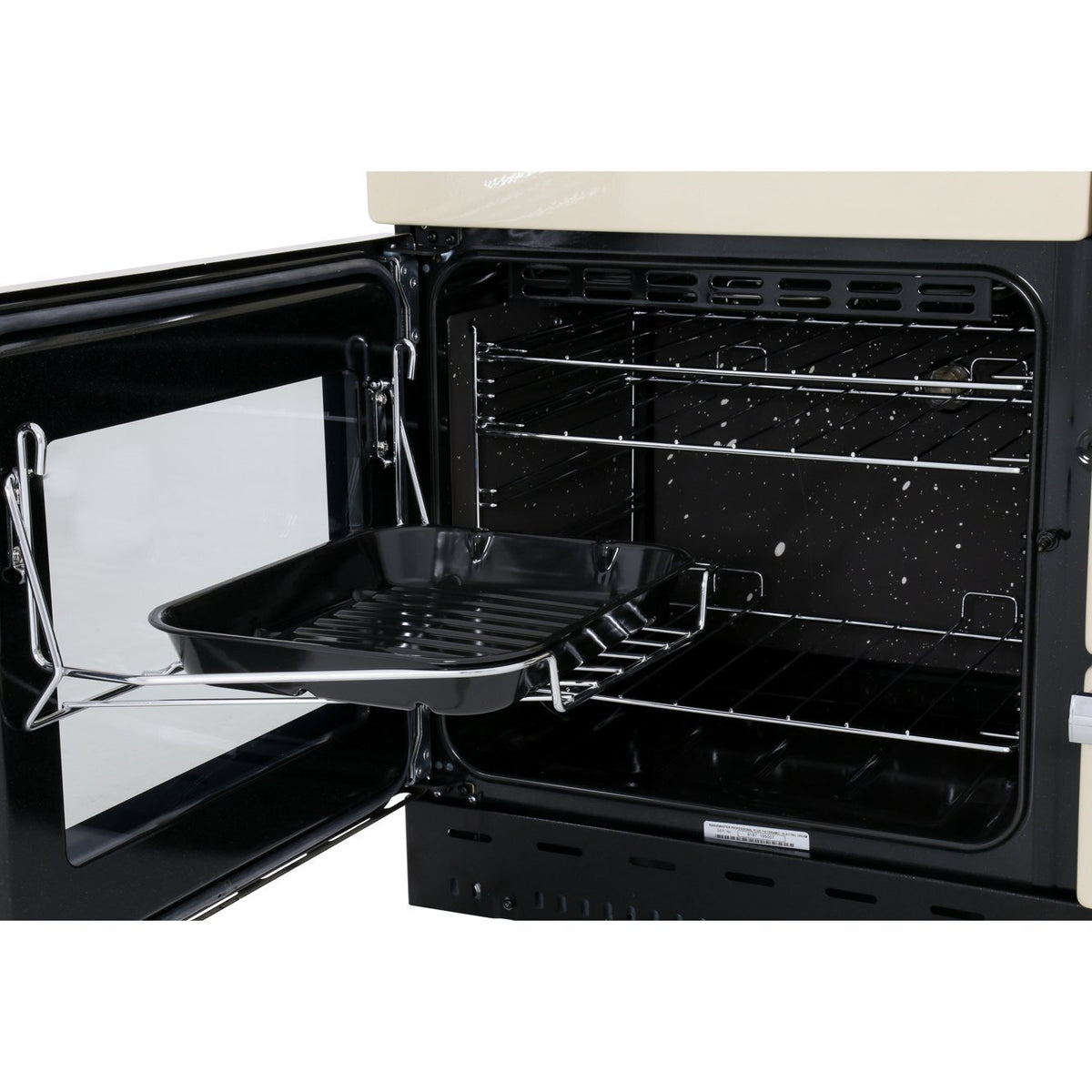 Rangemaster PROP110ECCY/C Professional Plus Cranberry / Chrome 110cm Ceramic Range Cooker - product image 3