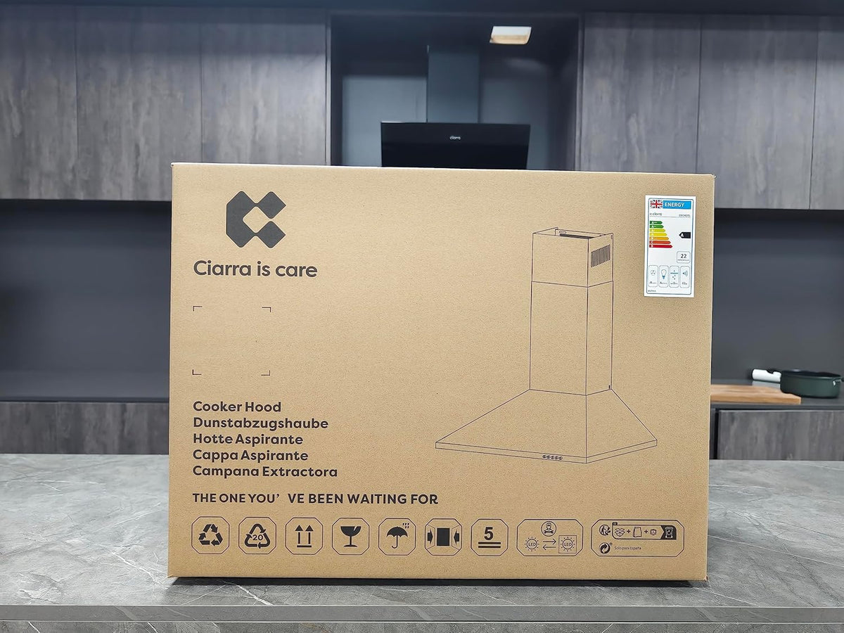 CIARRA 60cm CBCS6201  Wall Mounted Extractor Fan – A++