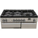 Rangemaster PROP100DFFSS/C Professional Plus Stainless Steel / Chrome 100cm Dual Fuel Range Cooker - product image 15