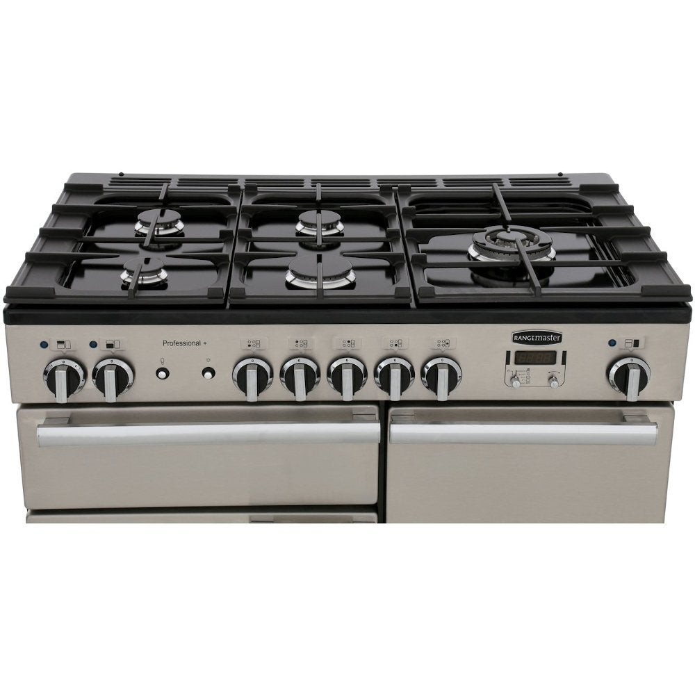 Rangemaster PROP100DFFGB/C Professional Plus Black / Chrome 100cm Dual Fuel Range Cooker - product image 13