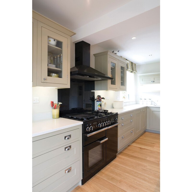 Rangemaster PROP100DFFGB/C Professional Plus Black / Chrome 100cm Dual Fuel Range Cooker - product image 24