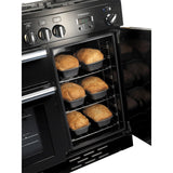 Rangemaster PROP100DFFGB/C Professional Plus Black / Chrome 100cm Dual Fuel Range Cooker - product image 7