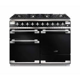 Rangemaster ELS110DFFGB Elise Black / Brushed Nickel 110cm Dual Fuel Range Cooker - product image 1
