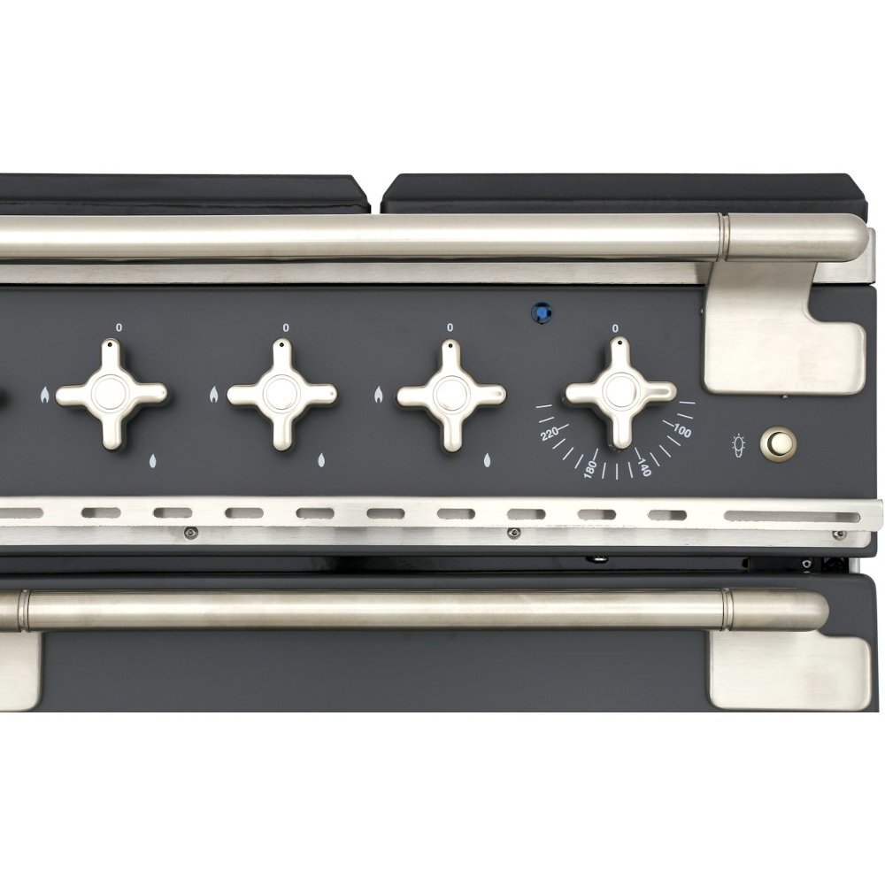 Rangemaster ELS110DFFSS Elise Stainless Steel / Brushed Nickel 110cm Dual Fuel Range Cooker - product image 10