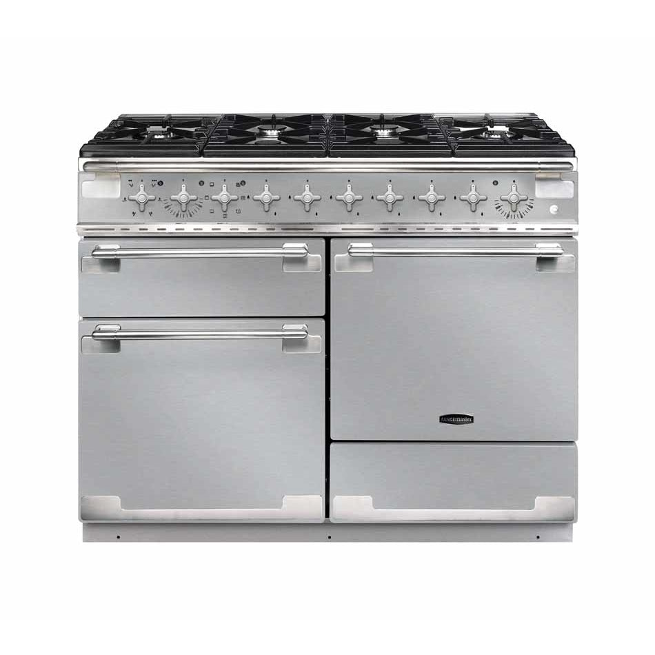 Rangemaster ELS110DFFSS Elise Stainless Steel / Brushed Nickel 110cm Dual Fuel Range Cooker - product image 1