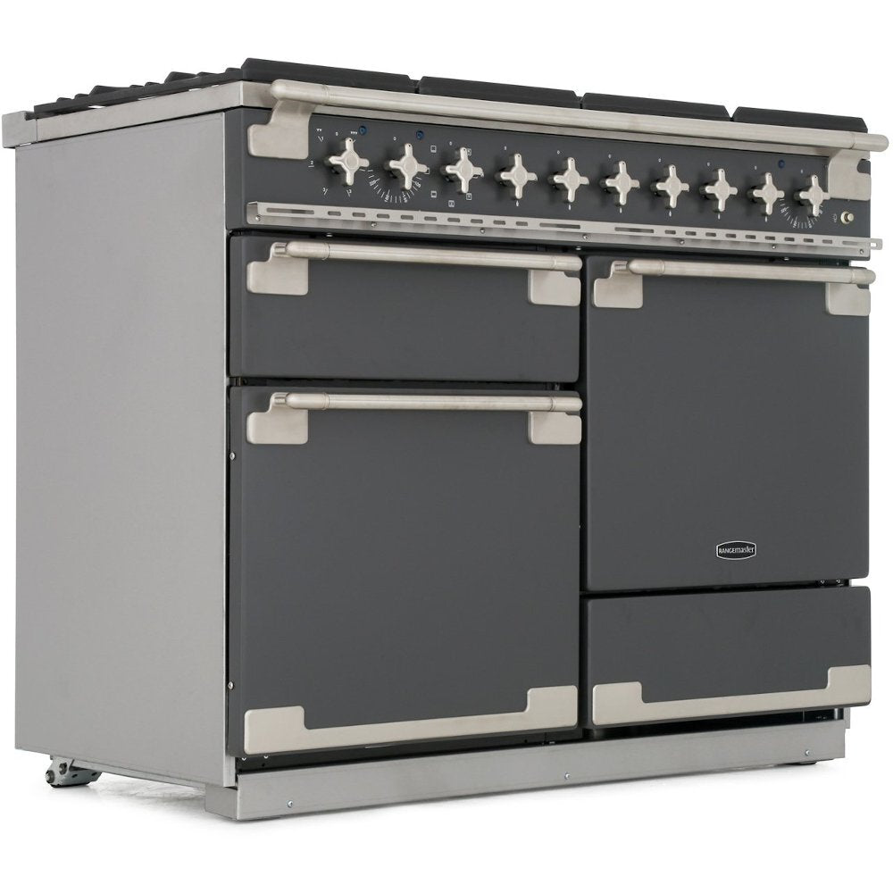 Rangemaster ELS110DFFCA Elise China Blue / Brushed Nickel 110cm Dual Fuel Range Cooker - product image 19