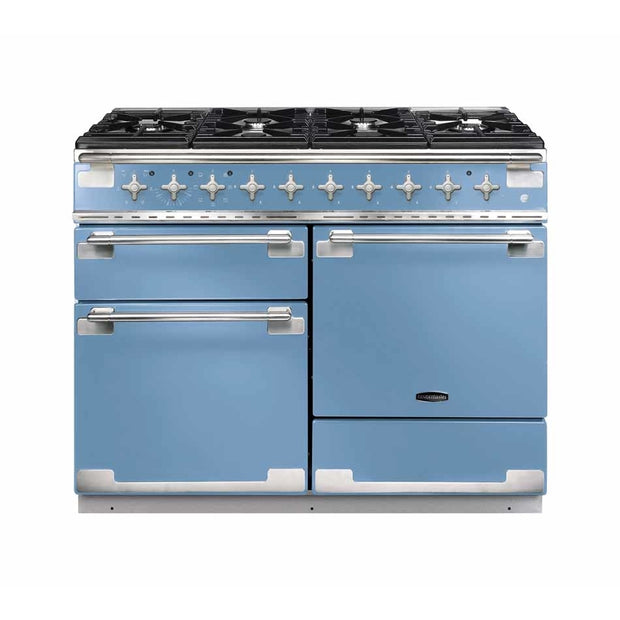 Rangemaster ELS110DFFCA Elise China Blue / Brushed Nickel 110cm Dual Fuel Range Cooker - product image 1