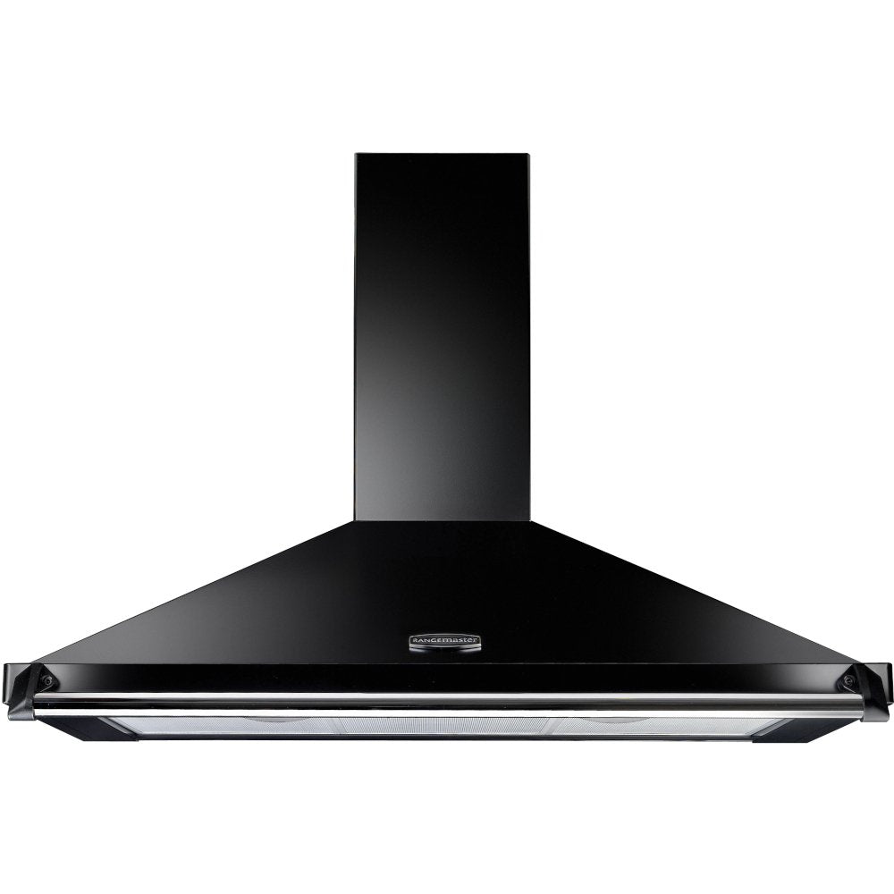 Rangemaster CLAHDC100BC Classic Black / Chrome Cooker Hood - product image 3