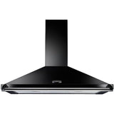 Rangemaster CLAHDC100BC Classic Black / Chrome Cooker Hood - product image 1