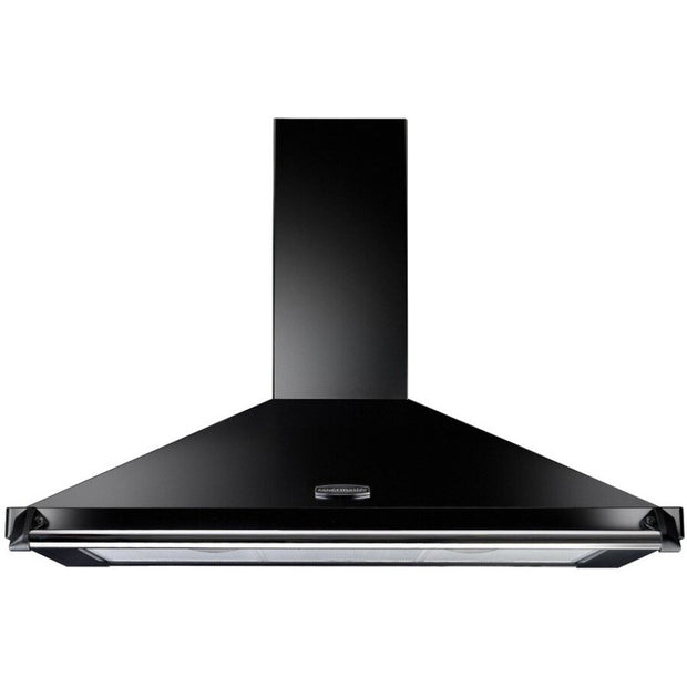 Rangemaster CLAHDC100BC Classic Black / Chrome Cooker Hood - product image 1