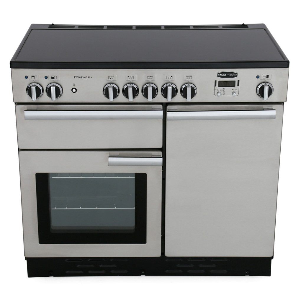 Rangemaster PROP100EISS/C Professional Plus Stainless Steel / Chrome 100cm Induction Range Cooker - product image 1