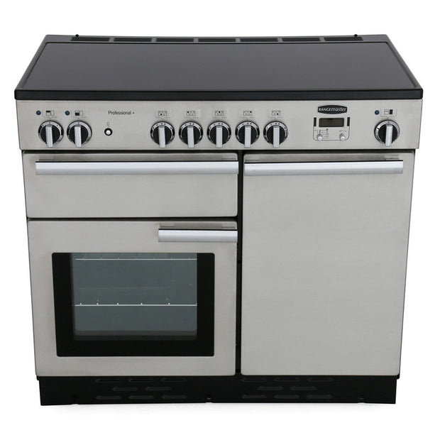 Rangemaster PROP100EISS/C Professional Plus Stainless Steel / Chrome 100cm Induction Range Cooker - product image 1
